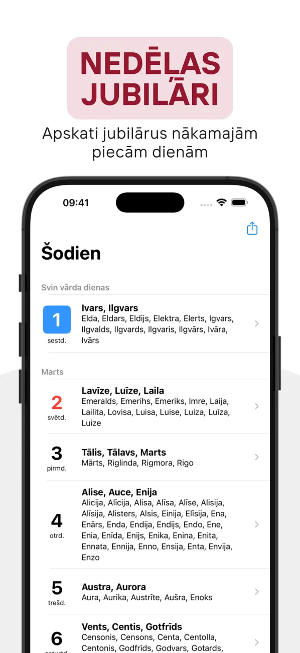 Latviesu Vardadienas screenshot 3