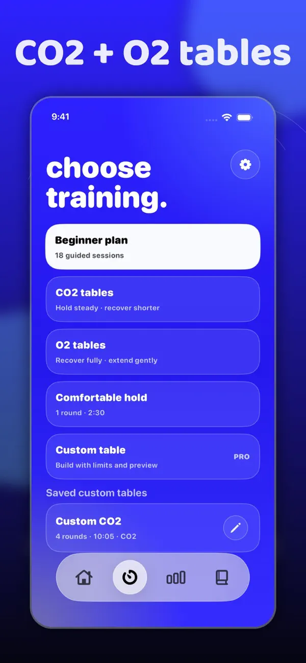 Static: Apnea Trainer screenshot 2